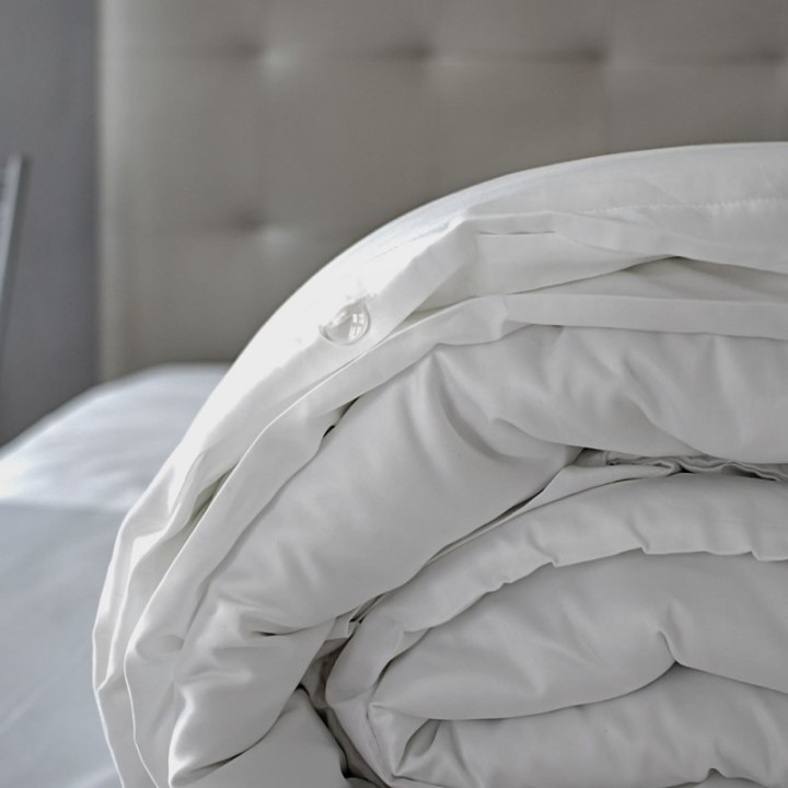 Duvet Cover, White Egyptian Cotton 500 Thread Count