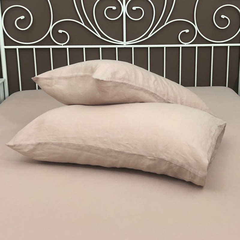 Pillowcase Classic Linen Atlanta Rosé Pillowcase Classic Linen Atlanta Rosé