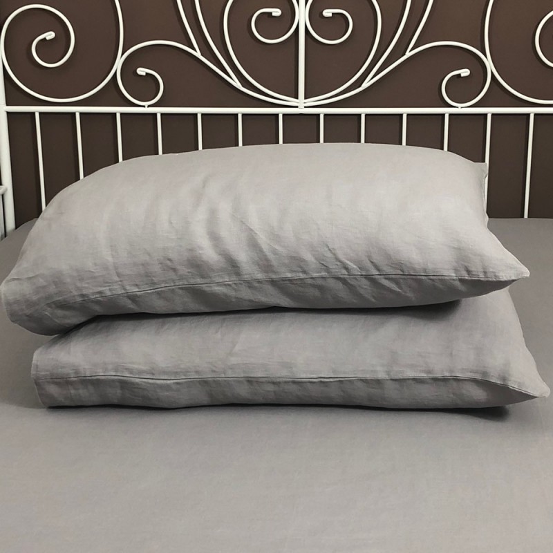 Pillowcase Classic Linen Atlanta Grey Pillowcase Classic Linen Atlanta Grey