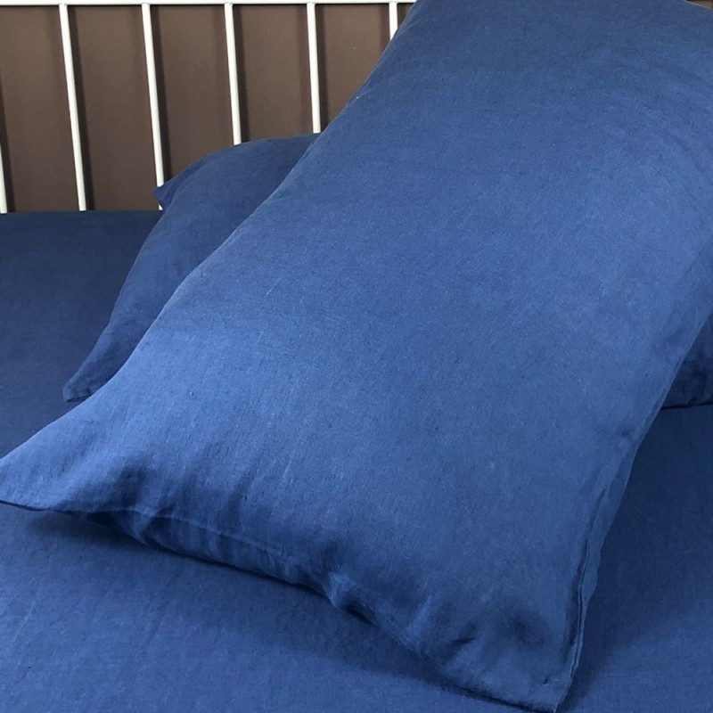 Pillowcase Classic Linen Atlanta Blue Pillowcase Classic Linen Atlanta Blue