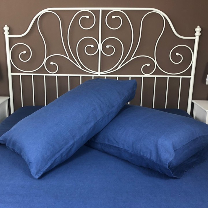 Pillowcase Classic Linen Atlanta Blue