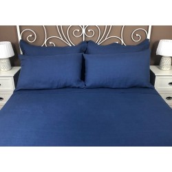 Pillowcase Classic Linen Atlanta Blue
