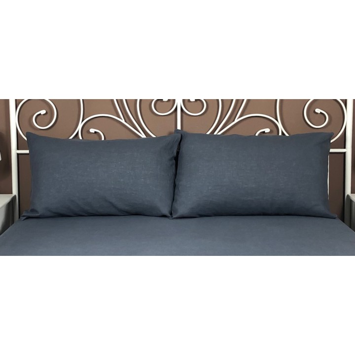 Pillowcase Classic Linen Atlanta Charcoal