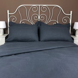 Pillowcase Classic Linen Atlanta Charcoal