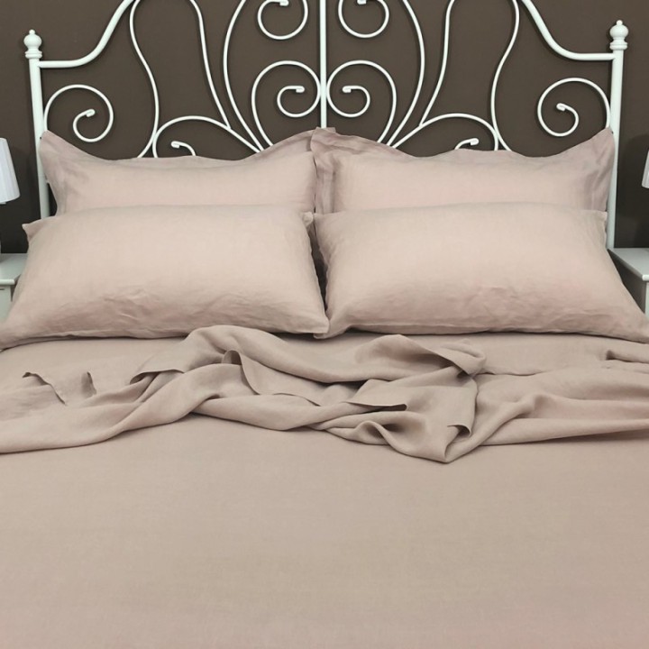 Flat Sheet Linen Atlanta Rosé