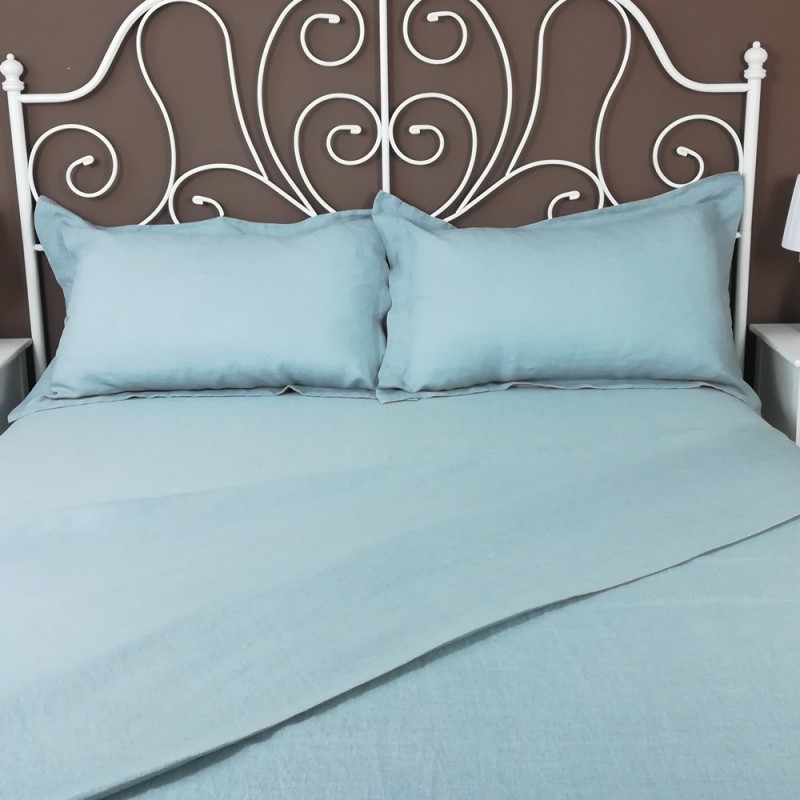 Neatly Folded Back Flat Sheet Linen Atlanta Slate Neatly Folded Back Flat Sheet Linen Atlanta Slate