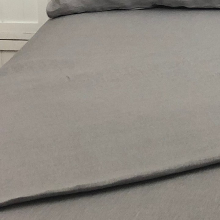 Flat Sheet Linen Atlanta Grey