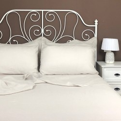 Flat Sheet Linen Atlanta Cream