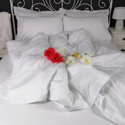Duvet Cover Egyptian Cotton 200 Thread Count Percale Porto White trim ruffled style Duvet Cover Egyptian Cotton 200 Thread Count Percale Porto White trim ruffled style