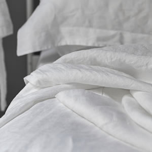 Linen luxury flat sheet - Atlanta Collection