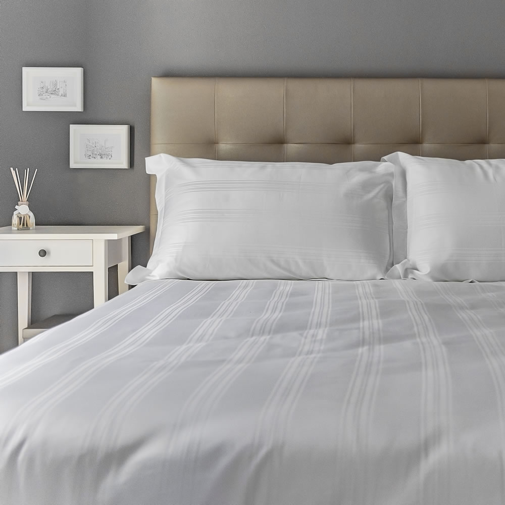 bedding with Heathcote cotton duvet cover