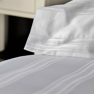 Luxury white cotton flat sheets