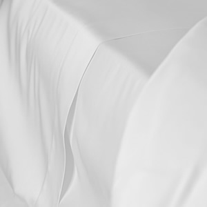 Egyptian cotton flat sheet with a 300 thread count Lisbon