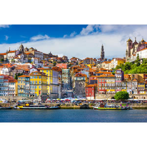 Porto City view from river