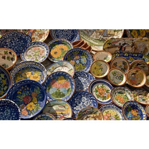 Typical Portuguese ceramic plates